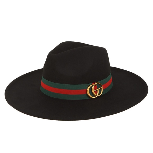 •Glam On• Felt Fedora Hat - Picture 3 of 7